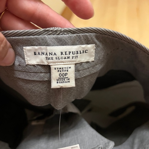 Banana Republic Gray Sloan Fit Women's Trousers 00P - Picture 4 of 7